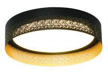 AFX Lighting, Inc. ASHF1214L30D2BK - Ash 12" LED Flush Mount