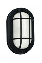 AFX Lighting, Inc. CAPW050804L30ENBK - Cape 9" LED Outdoor Sconce