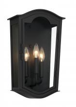 Minka-Lavery 73202-66 - HOUGHTON HALL - 3 LIGHT OUTDOOR WALL MOUNT