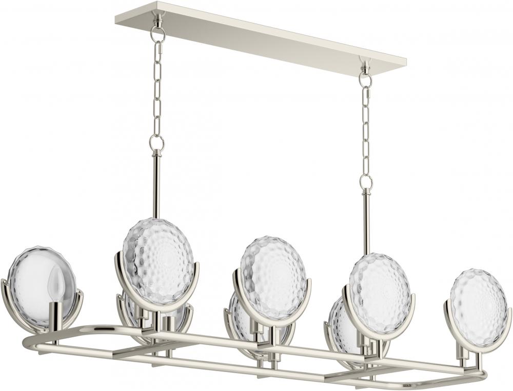 ARENDELA® 8 LIGHT LINEAR CHANDELIER