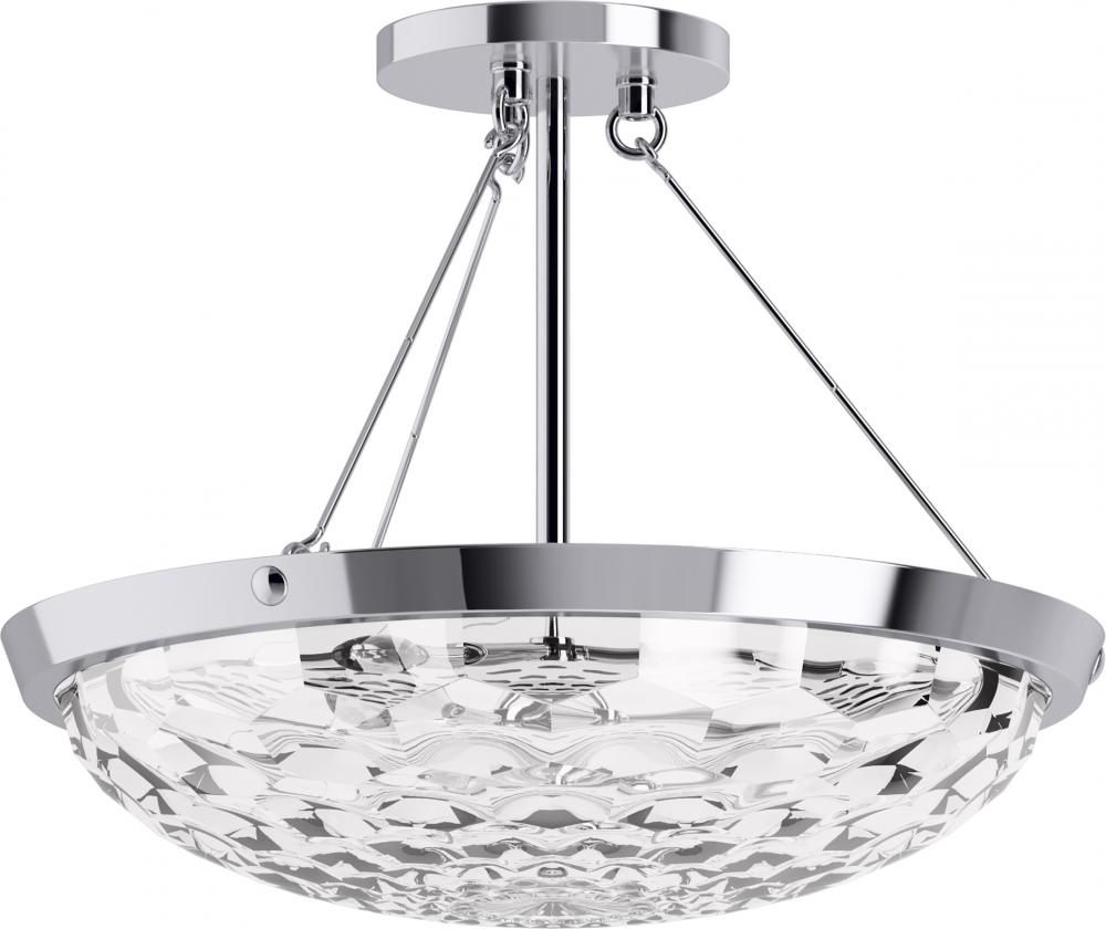 ARENDELA® 3 LIGHT SEMI FLUSH MOUNT