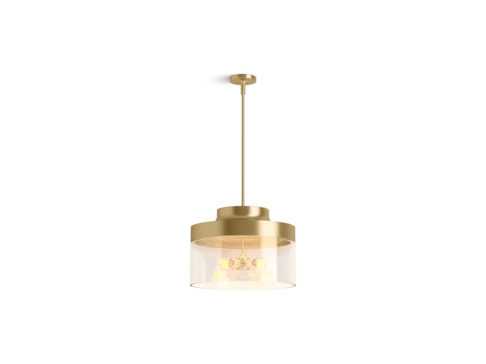 Purist 18 in. Four-Light Pendant
