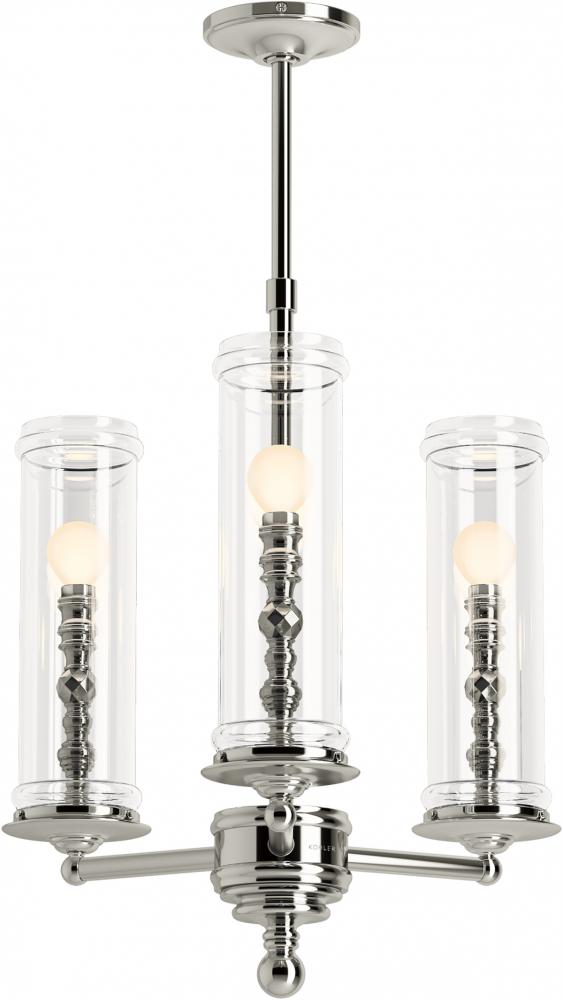 DAMASK® 3 LIGHT CHANDELIER