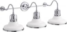 Kohler Lighting 32287-SC03-WCL - HAUKSBEE™ 3 LIGHT DOUBLE BELL SCONCE