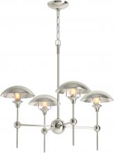 Kohler Lighting 27950-CH04-SNL - VORLEIGH™ 4 LIGHT CHANDELIER