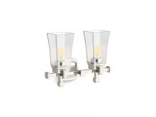 Kohler Lighting 31756-SC02-SNL - Riff 16 in. Two-Light Sconce
