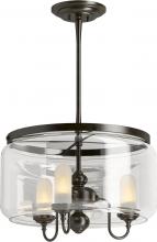 Kohler Lighting 22656-CH03-BZL - ARTIFACTS® 3 LIGHT CHANDELIER - DRUM