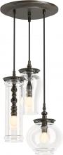 Kohler Lighting 23341-PE03-BZL - DAMASK® 3 LIGHT PENDANT CLOUD