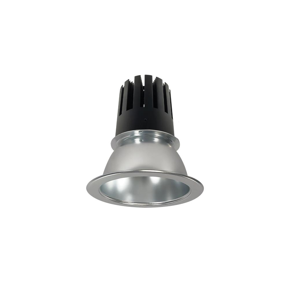 4" Sapphire III Round Open Reflector, 2500lm, 3500K, Flood Optic, Diffused Clear
