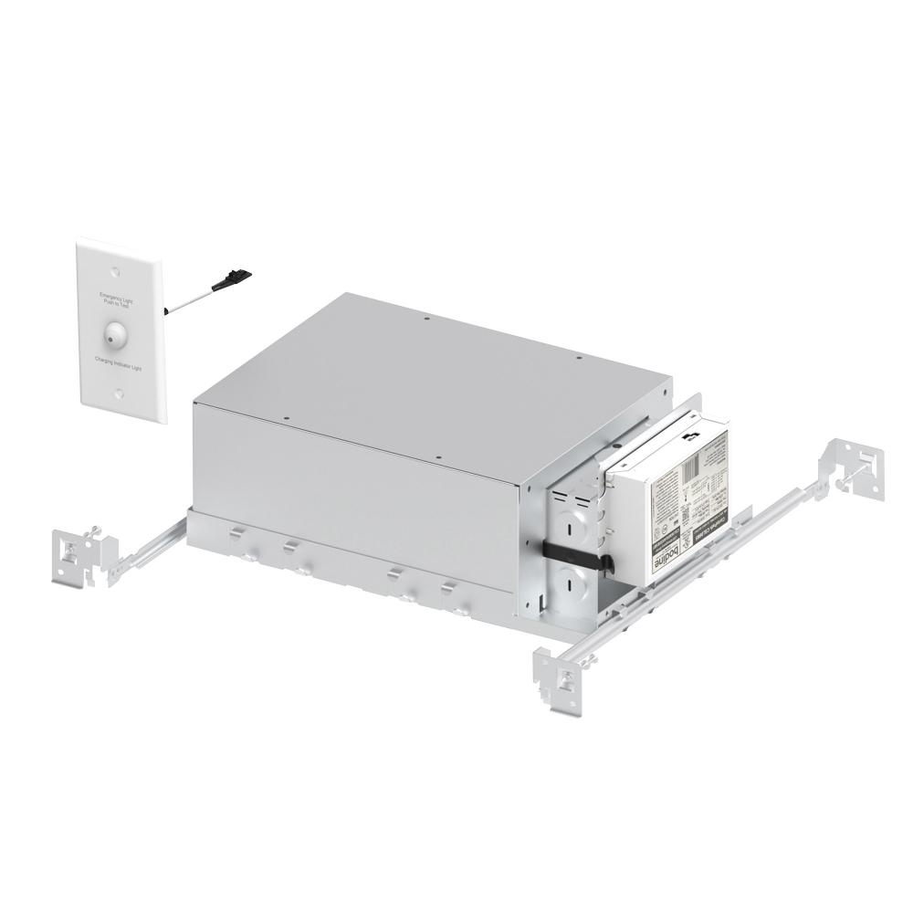 2" Iolite LED Dedicated Chicago Plenum New Construction Housing w/ EM Driver, 12W, 120V-277V