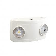 Nora NE-602LEDW - Compact Dual Head LED Emergency Light, 2x 1W / 75lm, White