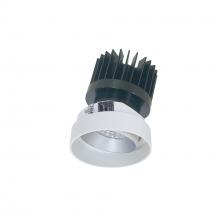 Nora NIO-4RTLA35XHZMPW/HL - 4" Iolite LED Round Trimless Adjustable, 1500lm/2000lm/2500lm (varies by housing), 3500K, Haze
