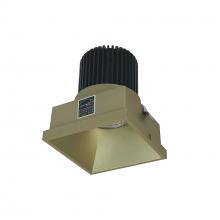 Nora NIO-4STLNDCCDXCH - 4" Iolite LED Square Trimless Downlight, 800lm / 14W, Comfort Dim, Champagne Haze Finish