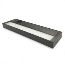 Nora NUDTW-8818/BZ - 18" LEDUR Tunable White LED Undercabinet, 2700/3000/3500K, Bronze