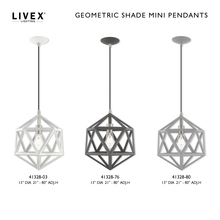 GEOMETRIC SHADE MINI PENDANTS