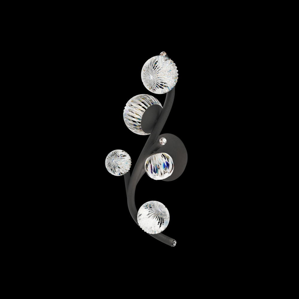 Audacity LED 3000K/3500K/4000K/5000K Indoor Wall Lighting in French Gold with Radiance® Crystal D