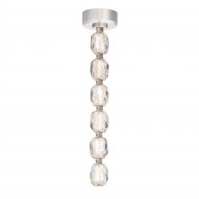 Schonbek Forever SJ4306IC-700R - Seduction 6 Light LED 3000K/3500K/4000K 120V-277V Mini Pendant in Aged Brass with Clear Radiance C