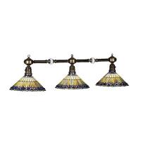 Meyda Blue 28173 - VICTORIAN W/ONYX 3 LIGHT BAR