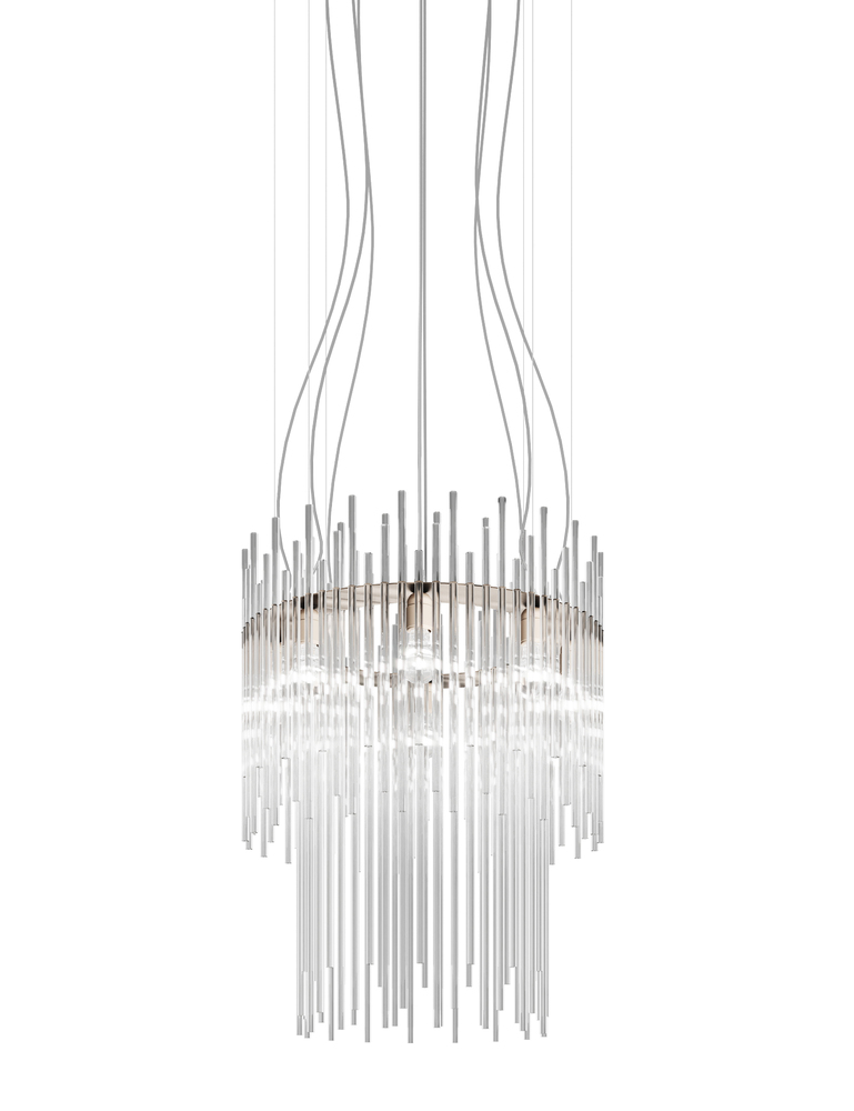 Diadema Suspension 60b Crystal Matt Bronze 2 E26 UL