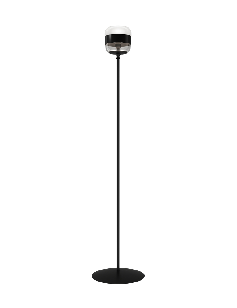 Futura Floor Lamp P White Black Matt Black 1 E26 UL