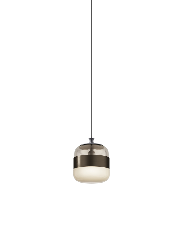 Futura Suspension P Amber Brass Matt Black 1 E26 UL