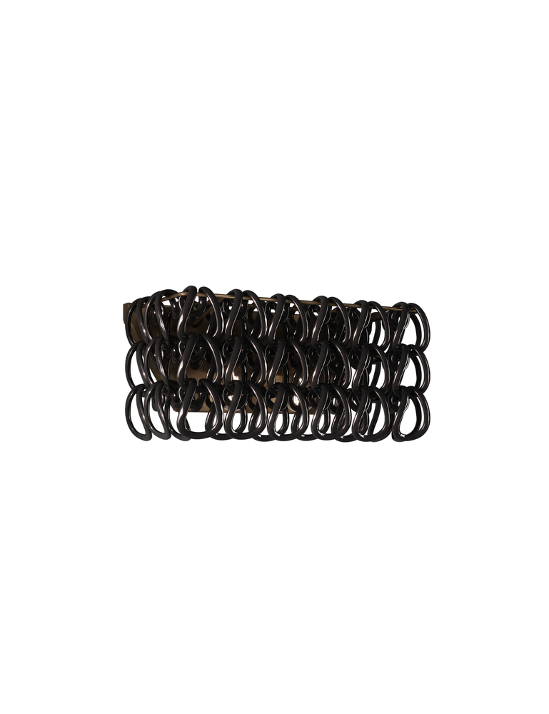 Giogali Wall Lamp 2 Black Matt Bronze 1 E26 UL