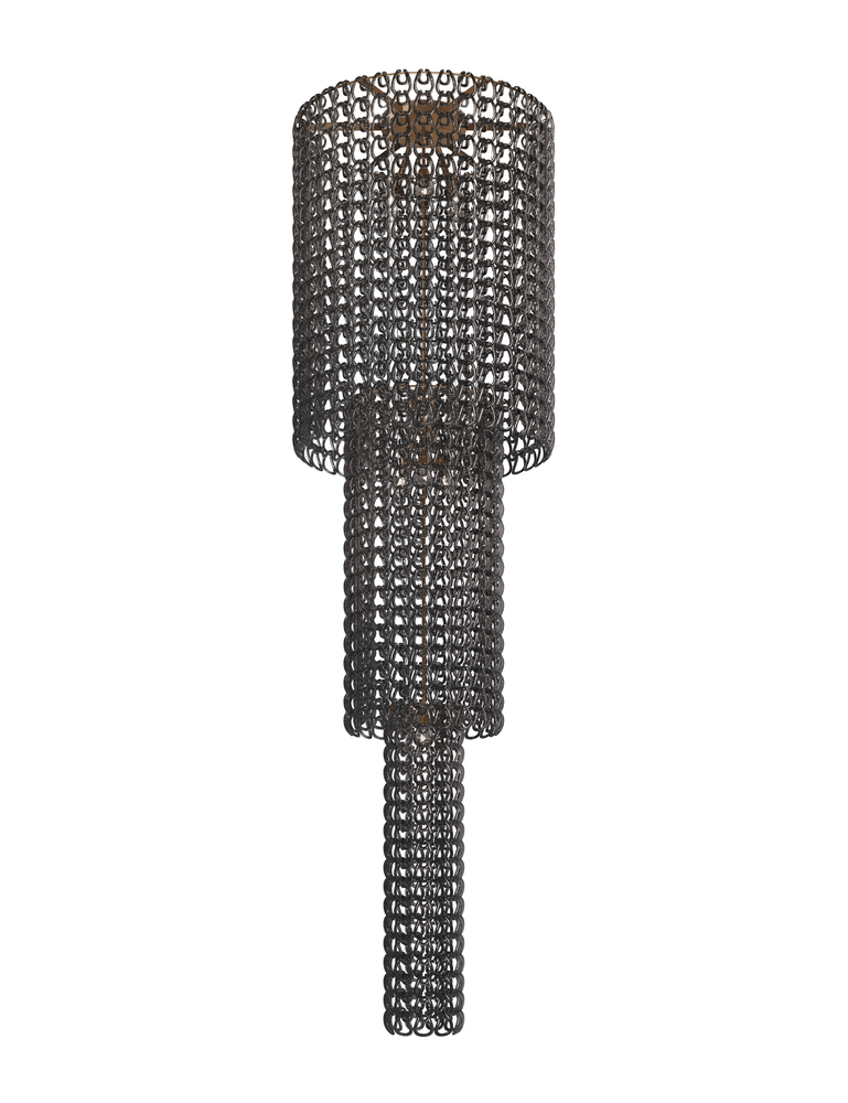Giogali Ceiling Lamp Ca1 Crystal Smoky Matt Bronze 1 E26 UL