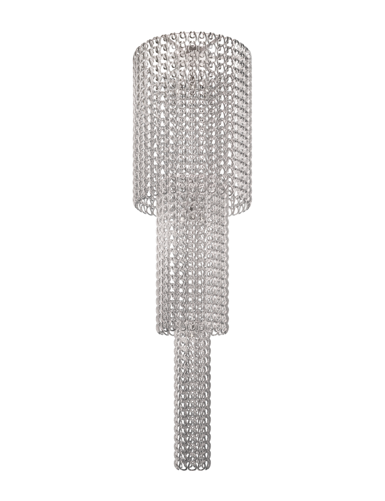 Giogali Ceiling Lamp Ca1 Crystal Transparent Glossy Chrome E26 UL