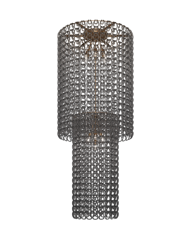 Giogali Ceiling Lamp Ca2 Crystal Smoky Matt Bronze 1 E26 UL