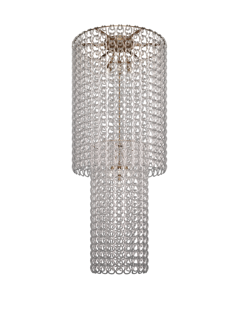 Giogali Ceiling Lamp Ca2 Crystal Transparent Matt Bronze 1 E26 UL