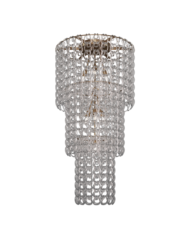 Giogali Ceiling Lamp Ca3 Crystal Transparent Matt Bronze 1 E26 UL