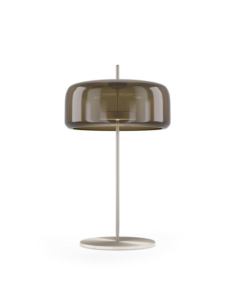 Jube Table Lamp G Burned Earth Transparent Matt Steel L2415 UL