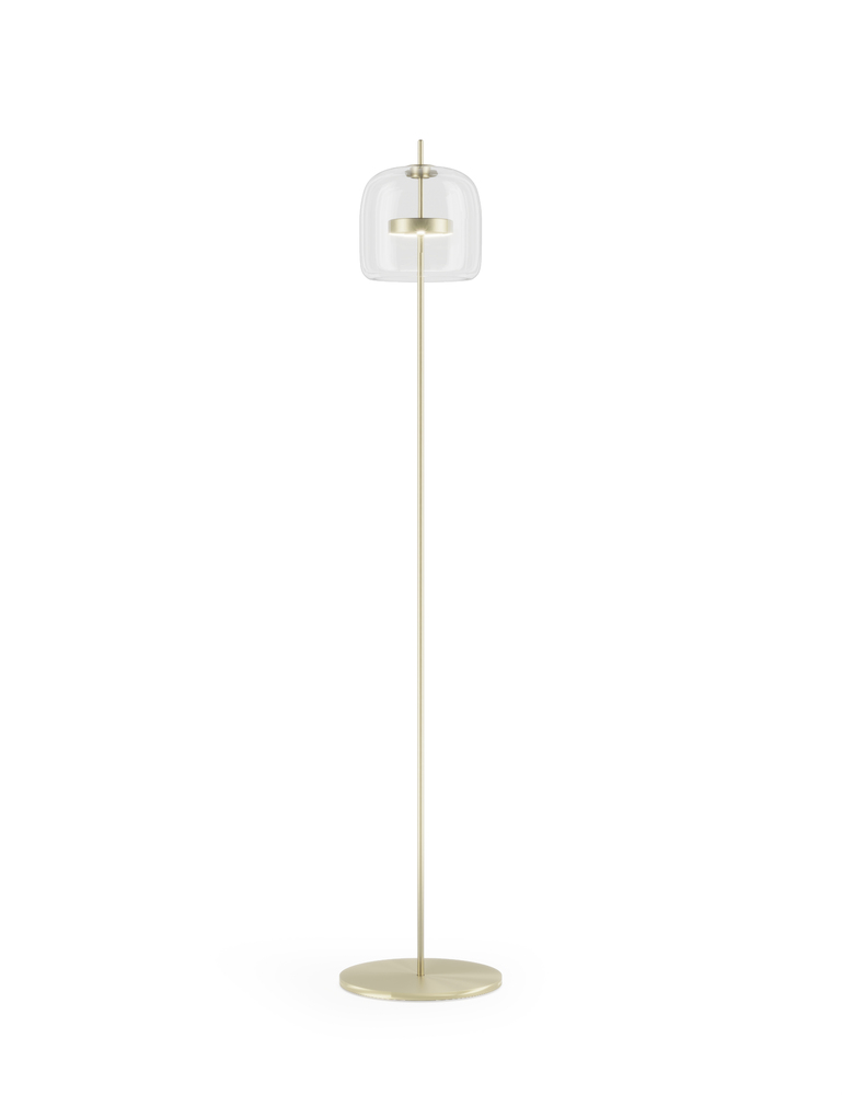 Jube Floor Lamp P Crystal Transparent Matt Gold 2 L3415 UL