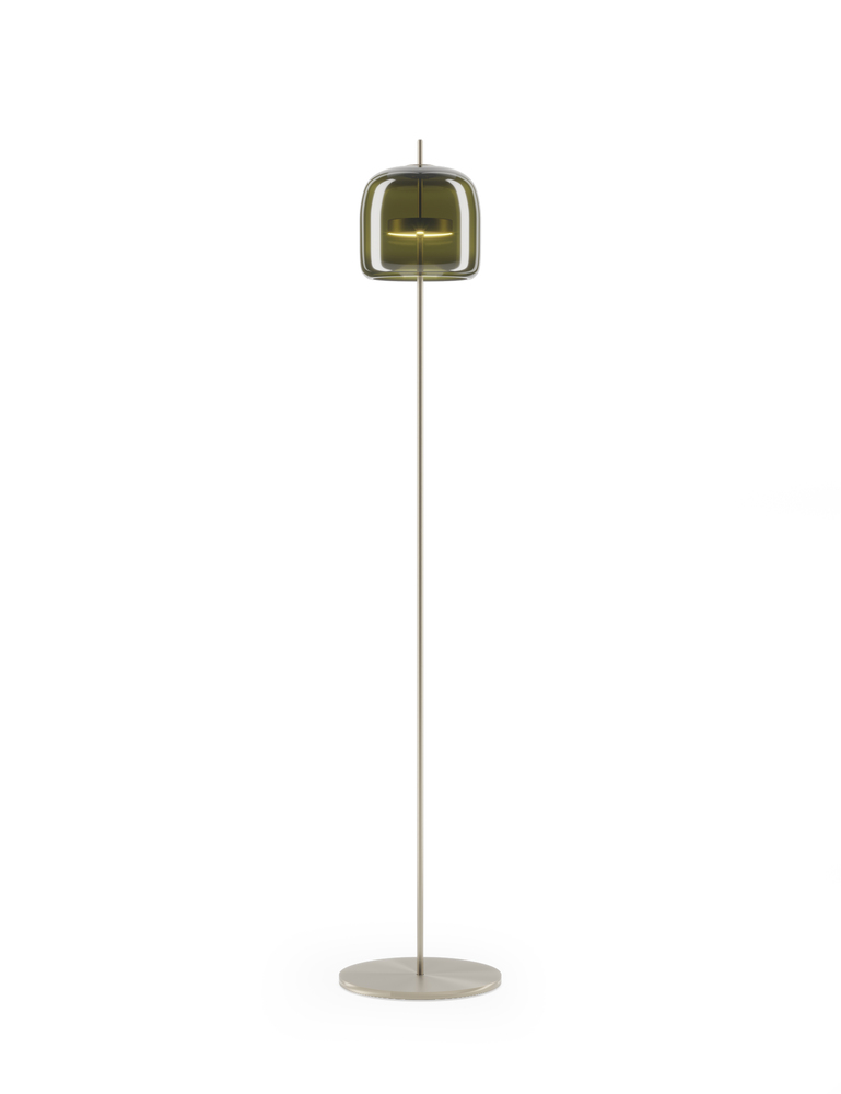 Jube Floor Lamp P Old Green Transparent Matt Steel L2415 UL