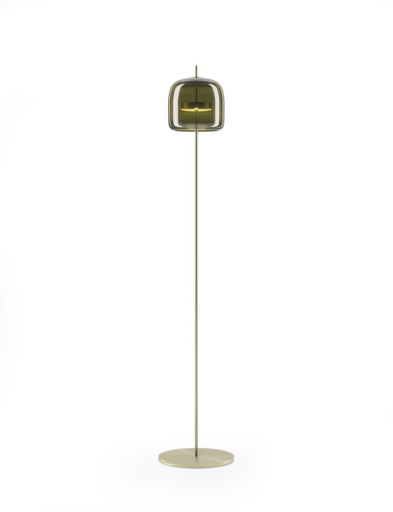 Jube Floor Lamp P Old Green Transparent Matt Gold 2 L2415 UL