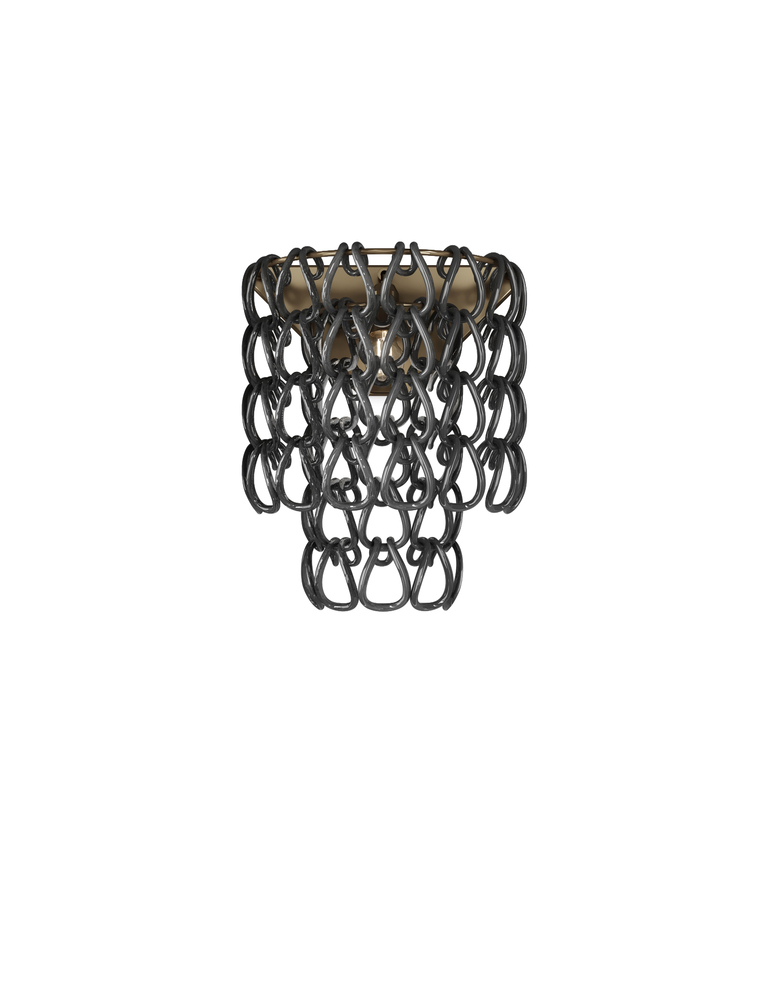 Minigiogali Wall Lamp Black Matt Bronze 1 E12 UL