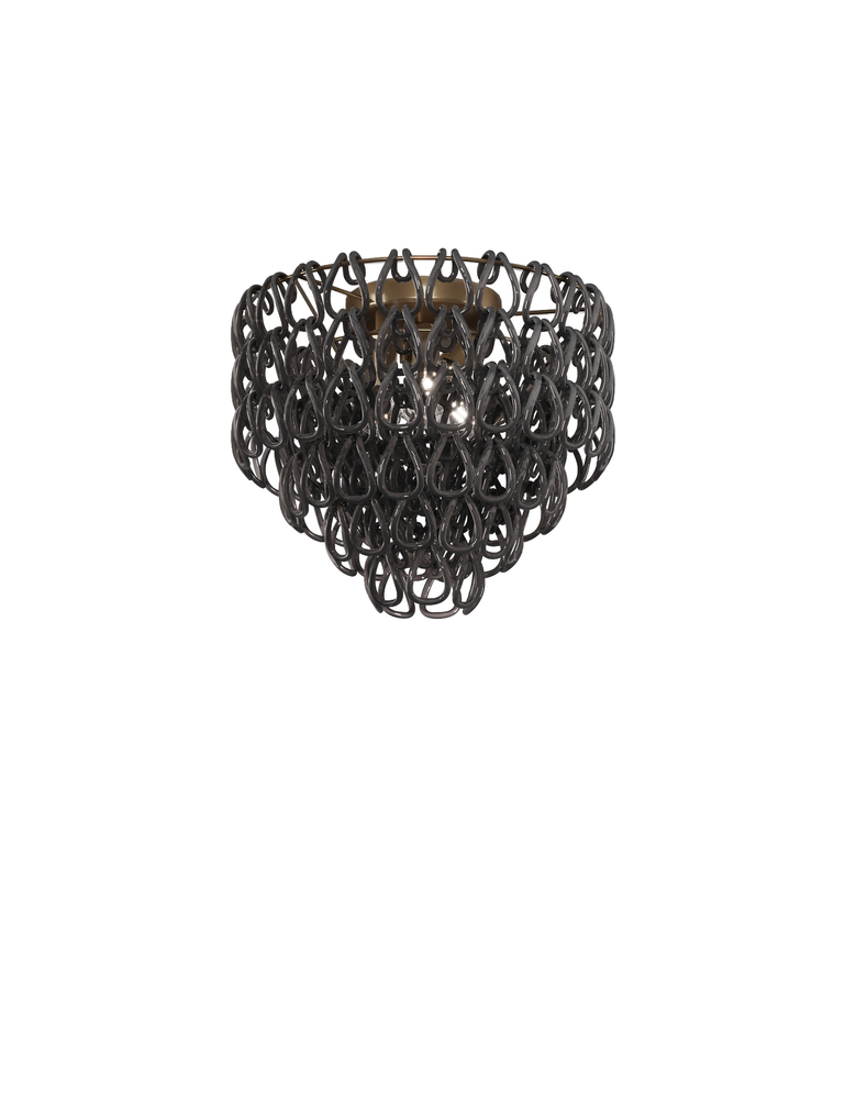 Minigiogali Ceiling Lamp 50 Black Matt Bronze 1 E26 UL