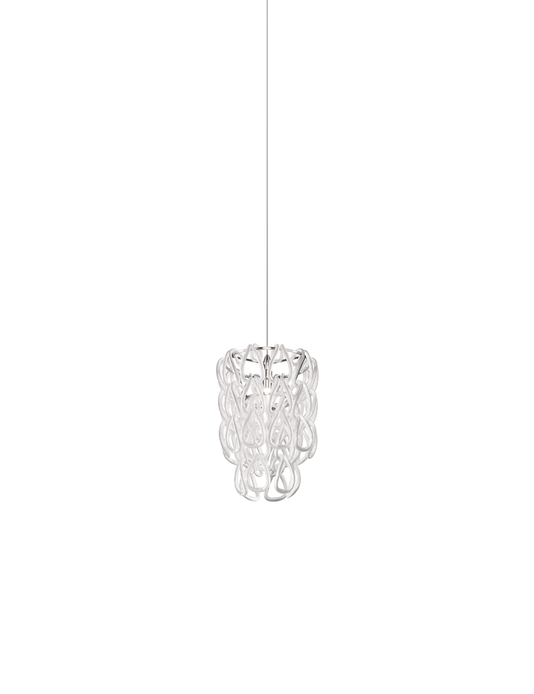 Minigiogali Suspension 25 White Glossy Chrome G9 UL