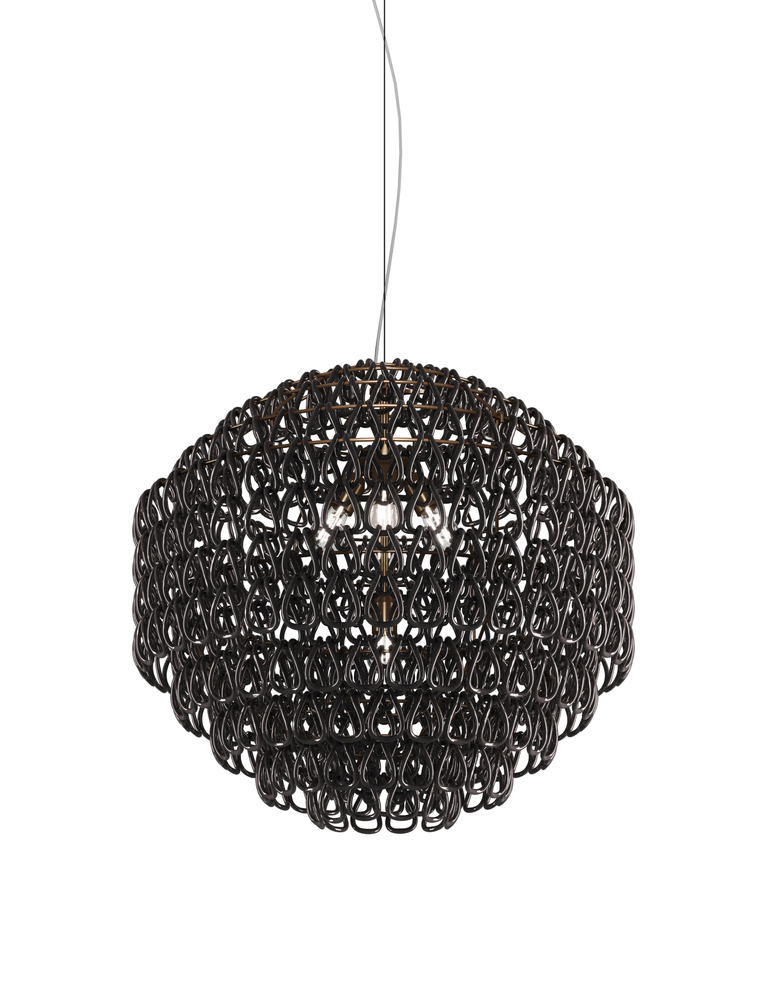 Minigiogali Suspension 85 Black Matt Bronze 1 E26 UL