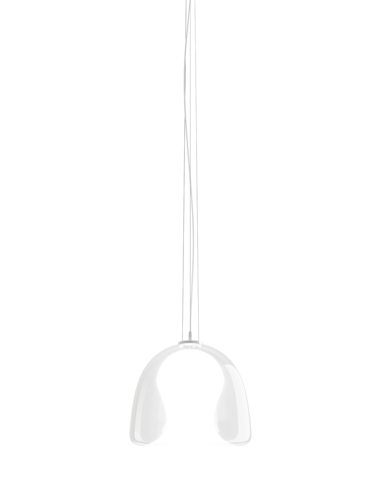 Naranza Suspension P White Glossy Chrome E26 UL