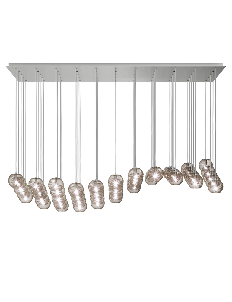 Oto Suspension Fc Smoky Striped Satin Nickel G9 UL