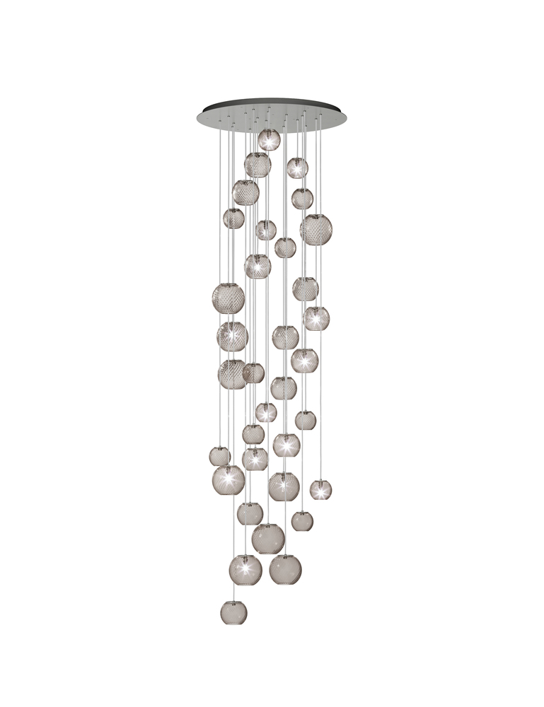 Oto Suspension Rc Smoky Striped Satin Nickel G9 UL