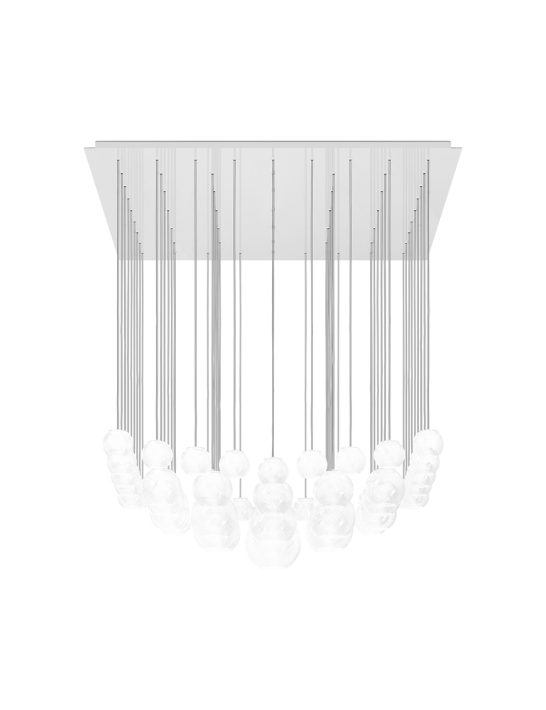 Oto Suspension Sur White Striped Glossy White G9 UL