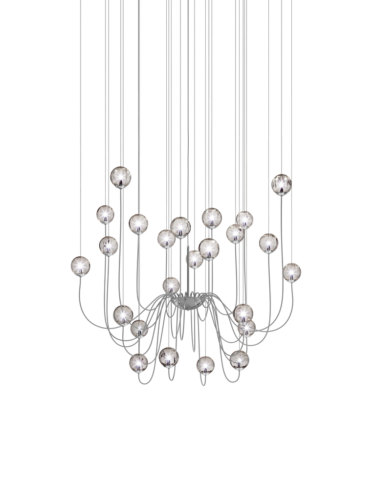 Puppet Suspension 24p Smoky Transparent Glossy Chrome G9 UL