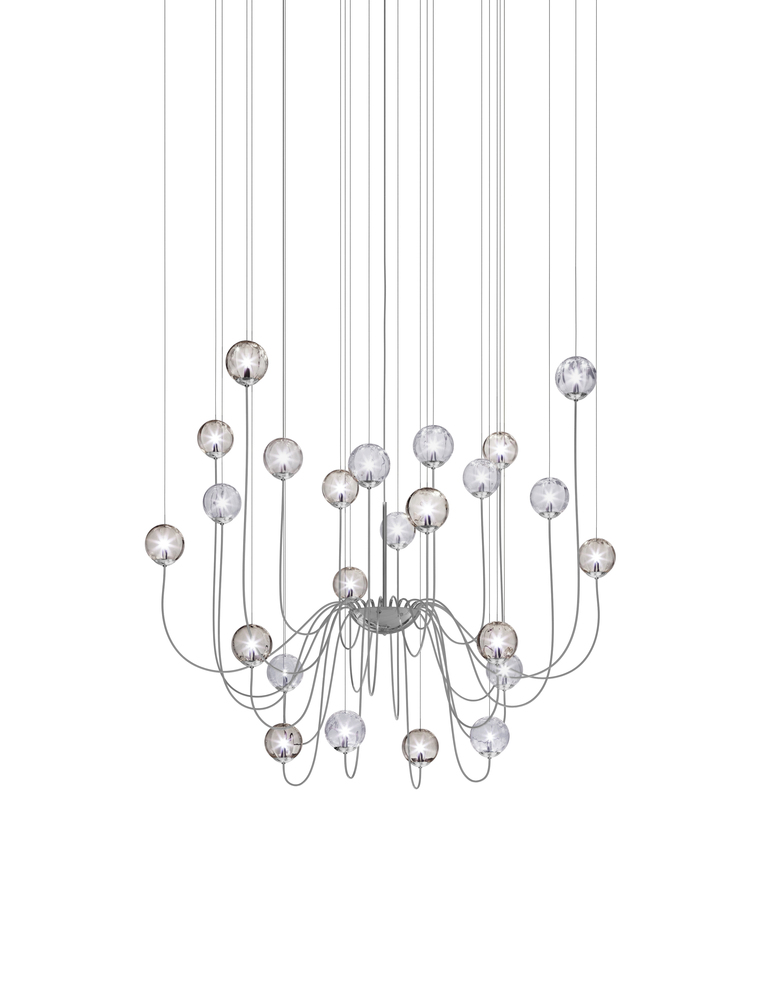Puppet Suspension 24p Multicolor 3 Glossy Chrome G9 UL