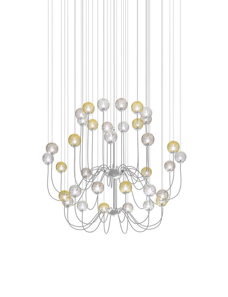 Puppet Suspension 36p Multicolor 1 Glossy Chrome G9 UL