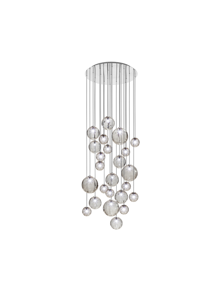 Puppet Suspension R24 Smoky Transparent Glossy Chrome G9 UL
