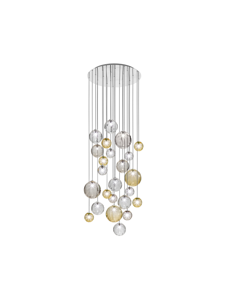 Puppet Suspension R24 Multicolor 1 Glossy Chrome G9 UL