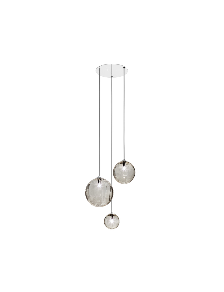 Puppet Suspension R3 Smoky Transparent Glossy Chrome G9 UL