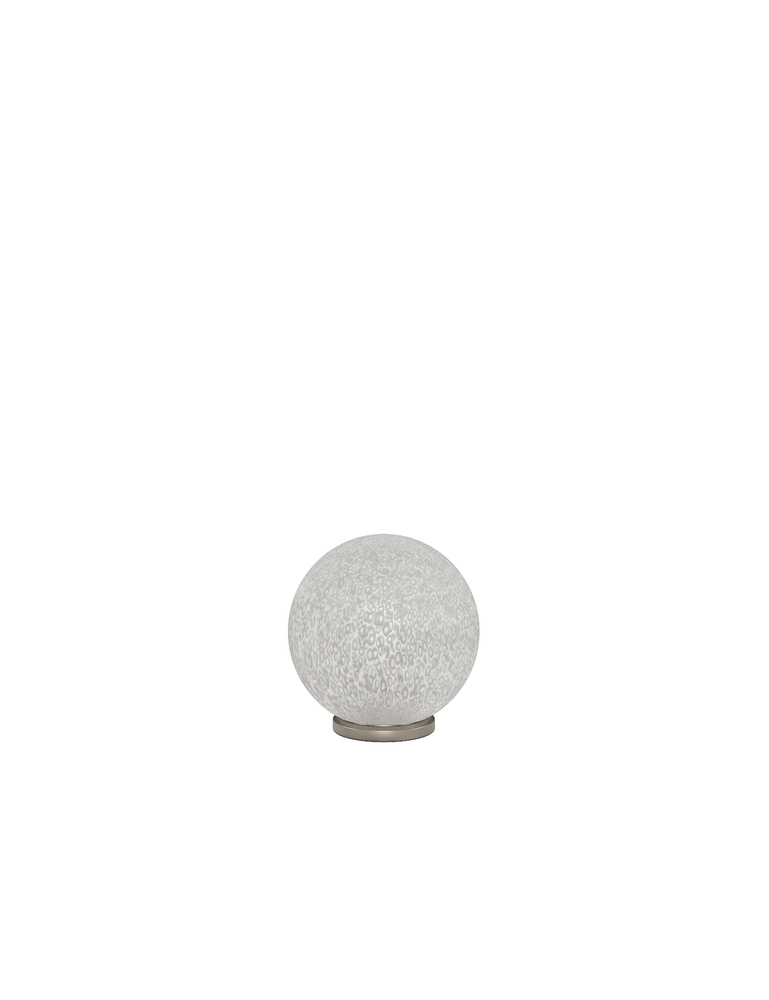 Rina Table Lamp 25 White Murrina Satin Nickel E26 UL